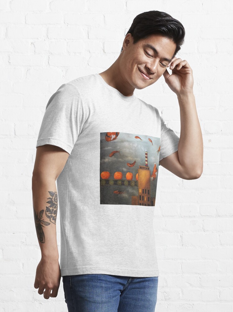 tangerine color t shirt