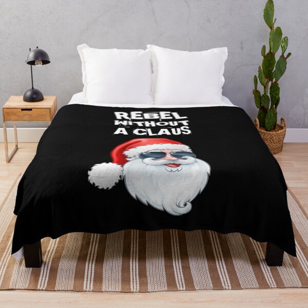 Item preview, Rebel Without A Claus Funny | Witty Christmas pun designed and sold by HROC.