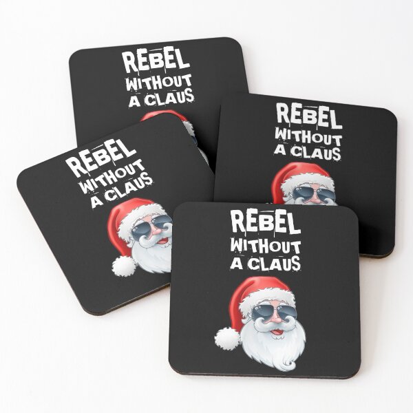 Item preview, Rebel Without A Claus Funny | Witty Christmas pun designed and sold by HROC.