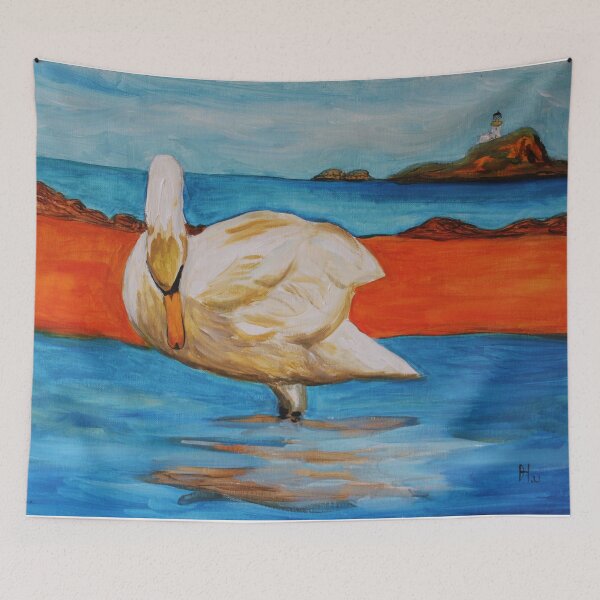 Item preview, Fidra Swan 3 designed and sold by David Hutchison.