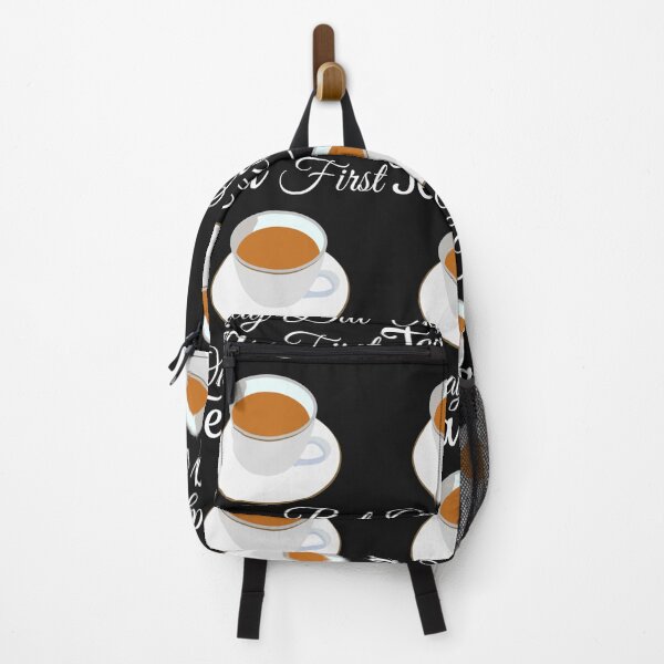 Item preview, Okay But Tea First Fitted designed and sold by GPyroDesign.