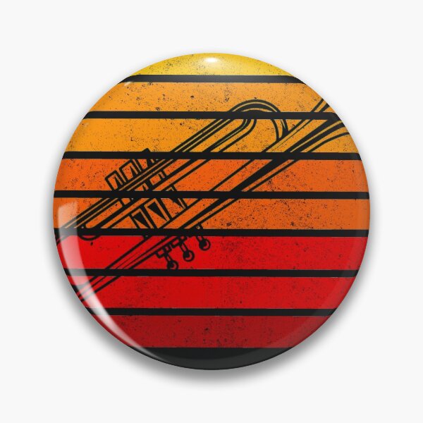 Item preview, Vintage Retro Trombone Sunset designed and sold by KellySX.