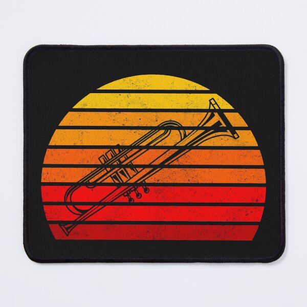 Item preview, Vintage Retro Trombone Sunset designed and sold by KellySX.