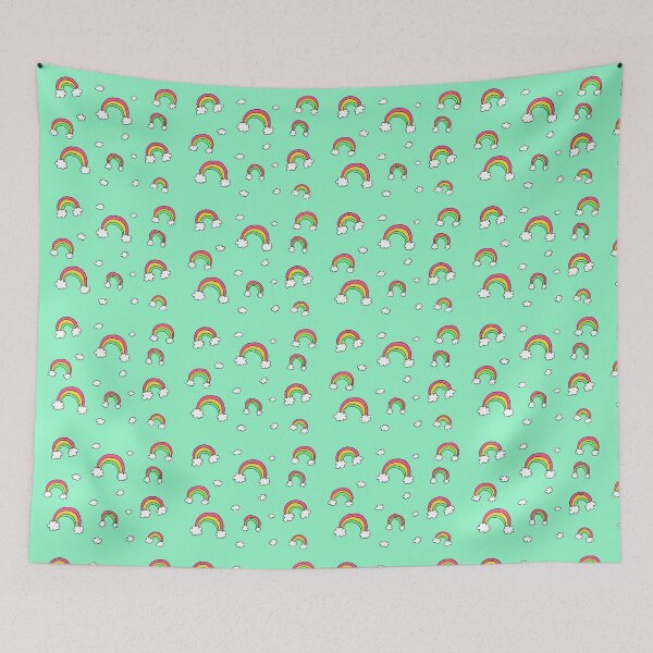 Item preview, Rainbow Skies Art Print III designed and sold by lineartdesigns.