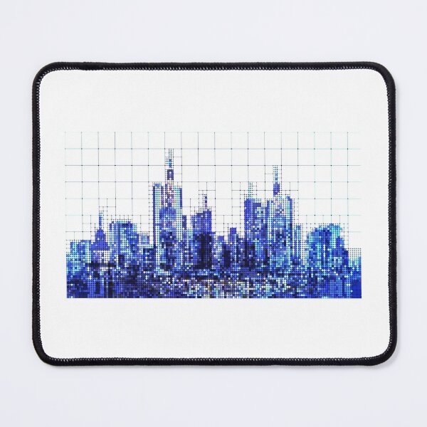 Item preview, City of Blue Skyscrapers designed and sold by MUZA9.