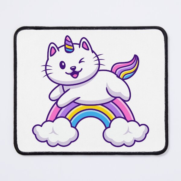 Item preview, Cat Unicorn Rainbow designed and sold by TheTPadd.