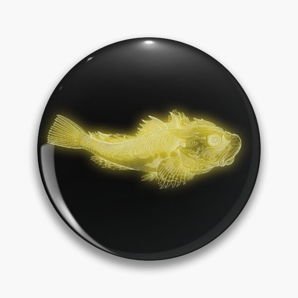 Item preview, Yellow Fish Neon designed and sold by ArteVintage.
