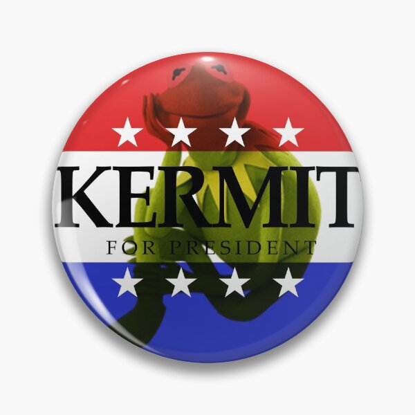 Artikelvorschau, Der Muppet Kermit für Präsident 2024 entworfen und verkauft von SohaniAlfonso.