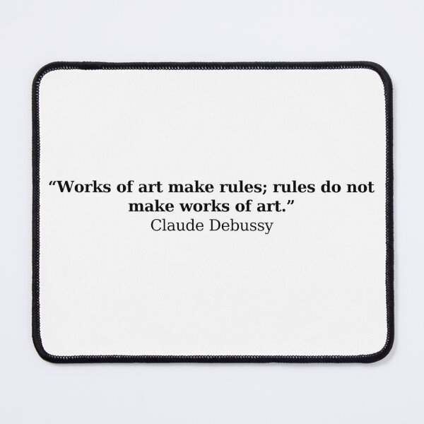 Item preview, Debussy Quote designed and sold by Musicianst0re.