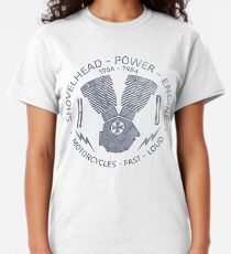 Harley Davidson Shovelhead Power 1966 - 1984 Classic T-Shirt