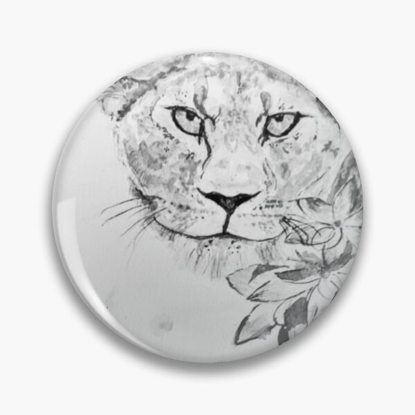 Item preview, Fiercely Female monochrome designed and sold by ImaginRay.