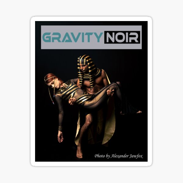 GRAVITY NOIR - IN TIME (ANKH) Sticker