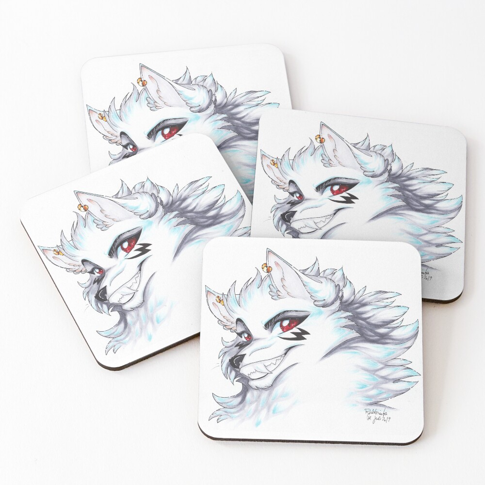 Item preview, Coasters (Set of 4) designed and sold by Rabbiata.