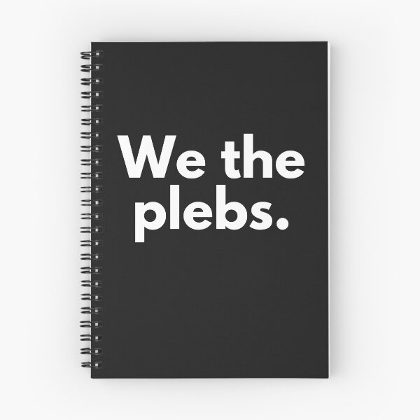 Item preview, We the plebs. designed and sold by Trufictioneer.
