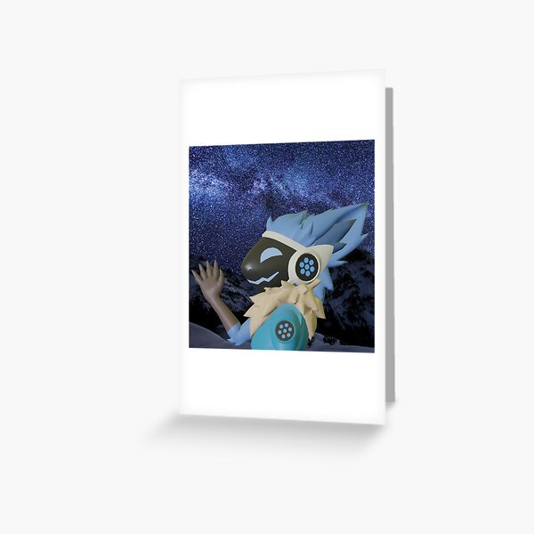 Protogen Mask | Greeting Card