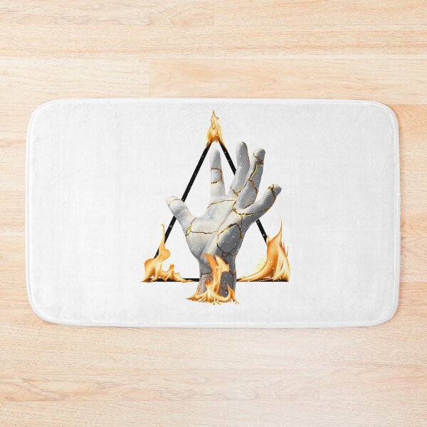 Item preview, Golden Burning Hand Digital Photo Art designed and sold by Parag's Travel Shop.