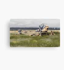 Bruksmaskiner, Brobysund Canvas Print