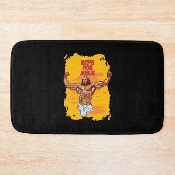 Item preview, Reps for Jesus - Swole Jesus - Jesus is your homie so remember to pray to become swole af! designed and sold by crazycollective.