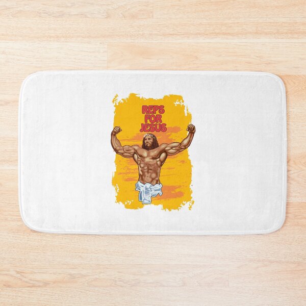 Item preview, Reps for Jesus - Swole Jesus - Jesus is your homie so remember to pray to become swole af! designed and sold by crazycollective.