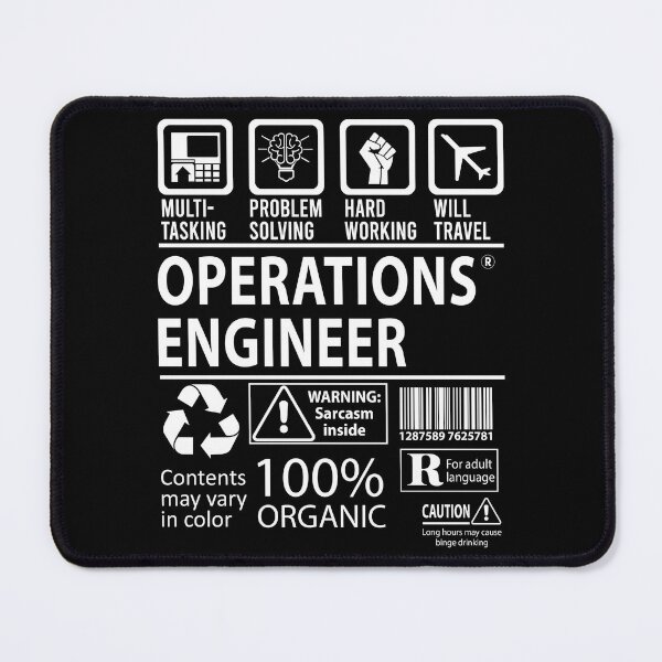 Item preview, Operations Engineer T Shirt - MultiTasking Certified Job Gift Item Tee designed and sold by killingworthhi.