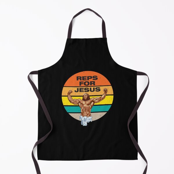 Item preview, Reps for Jesus - Swole Jesus - Jesus is your homie so remember to pray to become swole af! designed and sold by crazycollective.