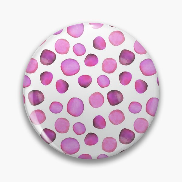 Item preview, Watercolour Dots in Magenta designed and sold by creativebakergb.