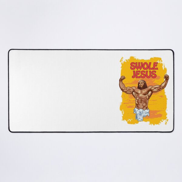 Item preview, Swole Jesus - Jesus is your homie so remember to pray to become swole af! designed and sold by crazycollective.