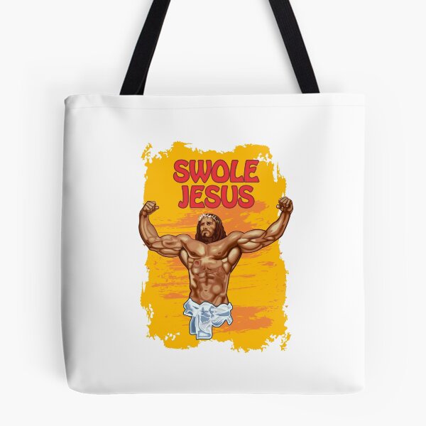 Item preview, Swole Jesus - Jesus is your homie so remember to pray to become swole af! designed and sold by crazycollective.