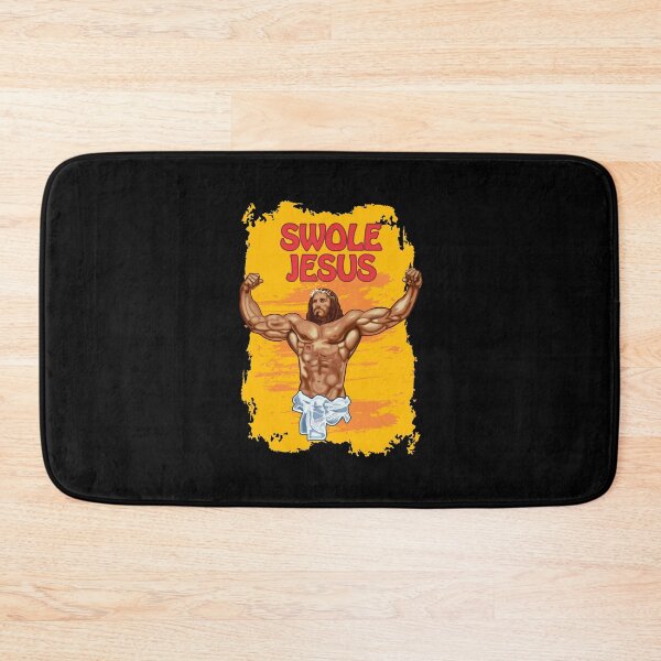 Item preview, Swole Jesus - Jesus is your homie so remember to pray to become swole af! designed and sold by crazycollective.
