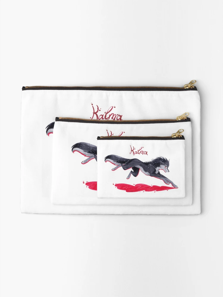 Thumbnail 2 of 4, Zipper Pouch, Kalma designed and sold by Rabbiata.