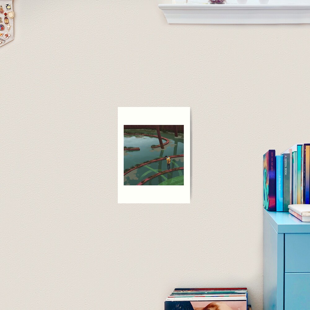 Vattenfyllt Bågrum Art Print