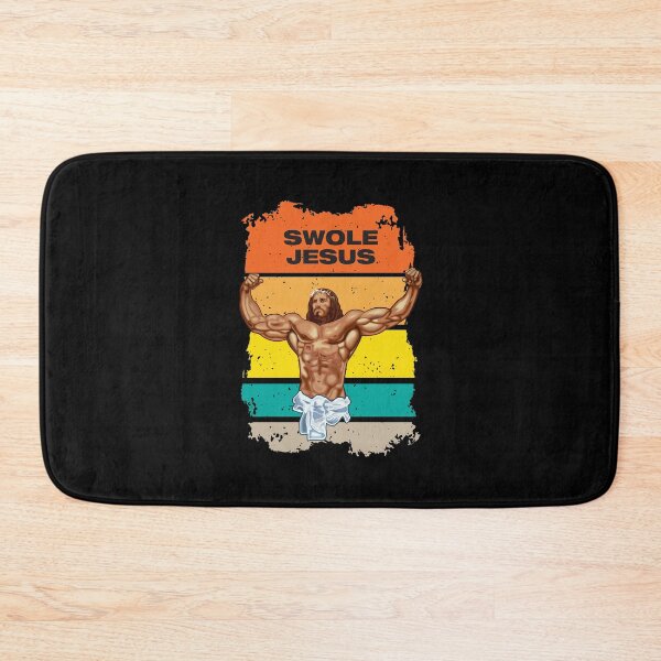 Item preview, Swole Jesus - Jesus is your homie so remember to pray to become swole af! designed and sold by crazycollective.