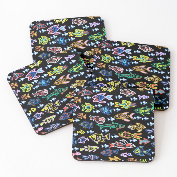 Item preview, A Shoal of Quirky fishes designed and sold by CrackPotByCPS.