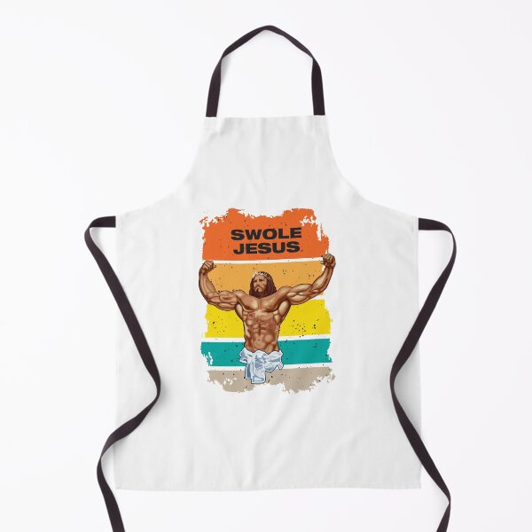 Item preview, Swole Jesus - Jesus is your homie so remember to pray to become swole af! designed and sold by crazycollective.