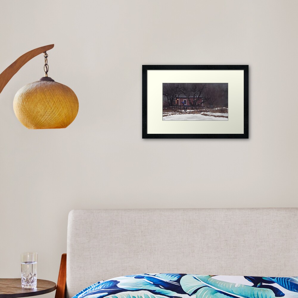 Item preview, Framed Art Print designed and sold by simonstalenhag.