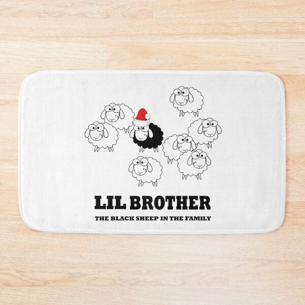 Item preview, Christmas Lil Brother the Black Sheep in The Family - Funny designed and sold by NGAGE "LIVE LIFE".