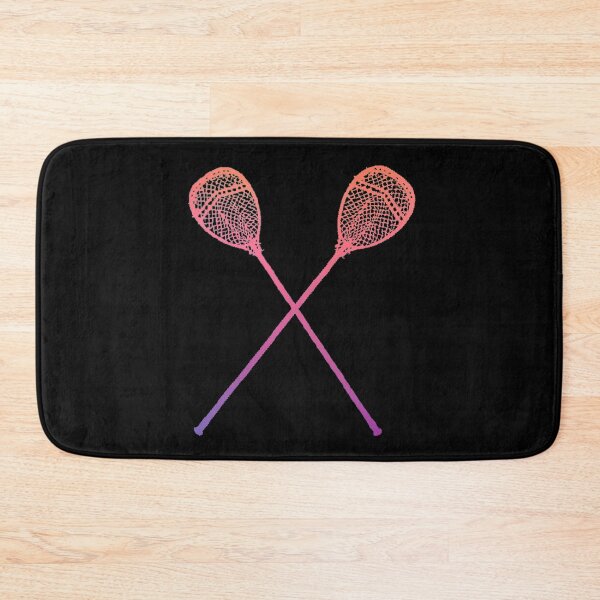 Item preview, Orange purple ombré lacrosse goalie sticks designed and sold by Als10806.