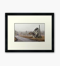 Tillbud Med Monohjul, Färingsö Framed Print