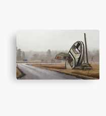 Tillbud Med Monohjul, Färingsö Canvas Print