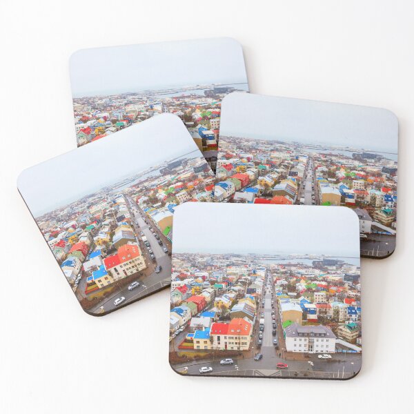 Item preview, Reykjavik rooftop landscape designed and sold by Graham Prentice.