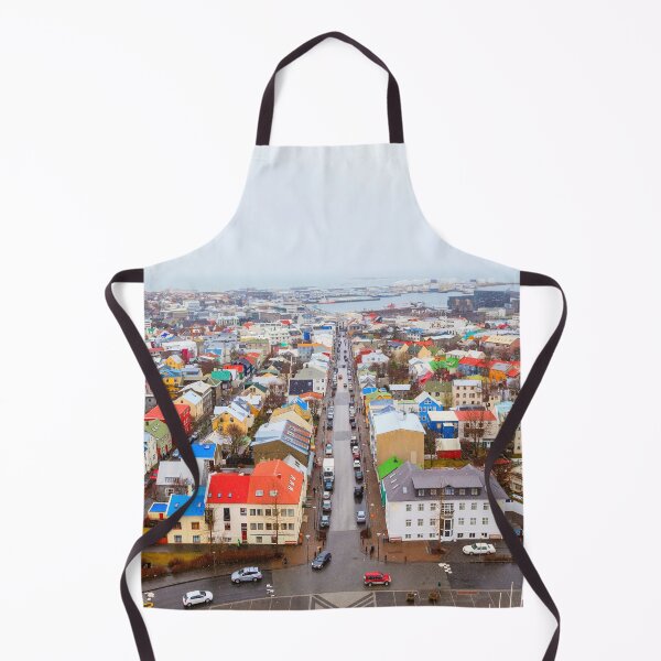 Item preview, Reykjavik rooftop landscape designed and sold by Graham Prentice.