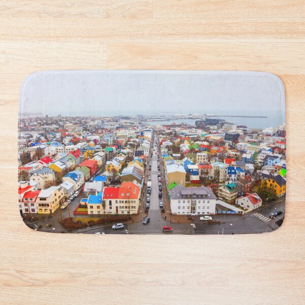 Item preview, Reykjavik rooftop landscape designed and sold by Graham Prentice.