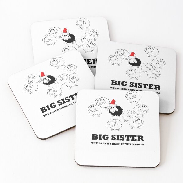 Item preview, Christmas Big Sister the Black Sheep in The Family - Funny designed and sold by NGAGE "LIVE LIFE".