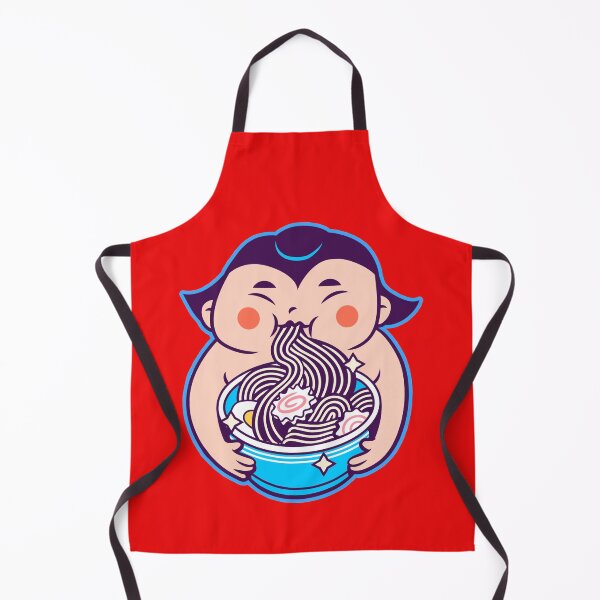 Item preview, Cute Kid Eating Ramen designed and sold by Sunset-1.