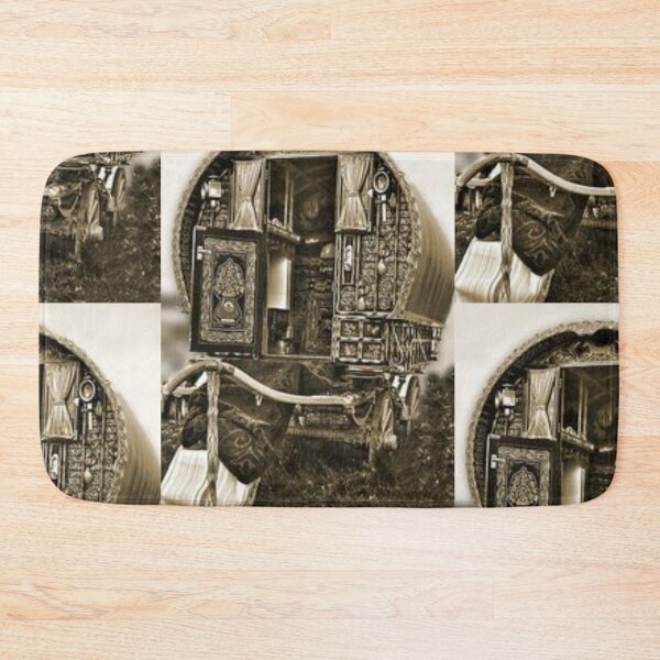 Item preview, , Romany Gypsy, black and white vardo , caravan designed and sold by amy greaves.