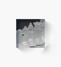 Chess 3 Acrylic Block