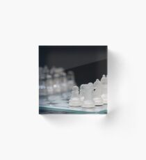Chess 2 Acrylic Block
