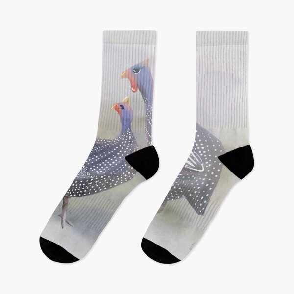 Item preview, A couple of guinea fowl designed and sold by JollyEvelyn.