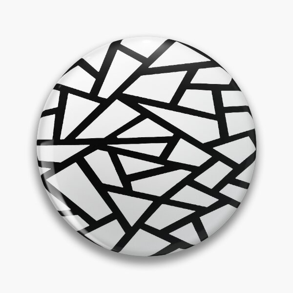 Item preview, Looking Shattered Black Line Geometric Abstract designed and sold by taiche.