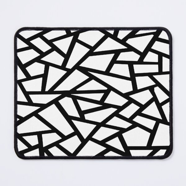 Item preview, Looking Shattered Black Line Geometric Abstract designed and sold by taiche.